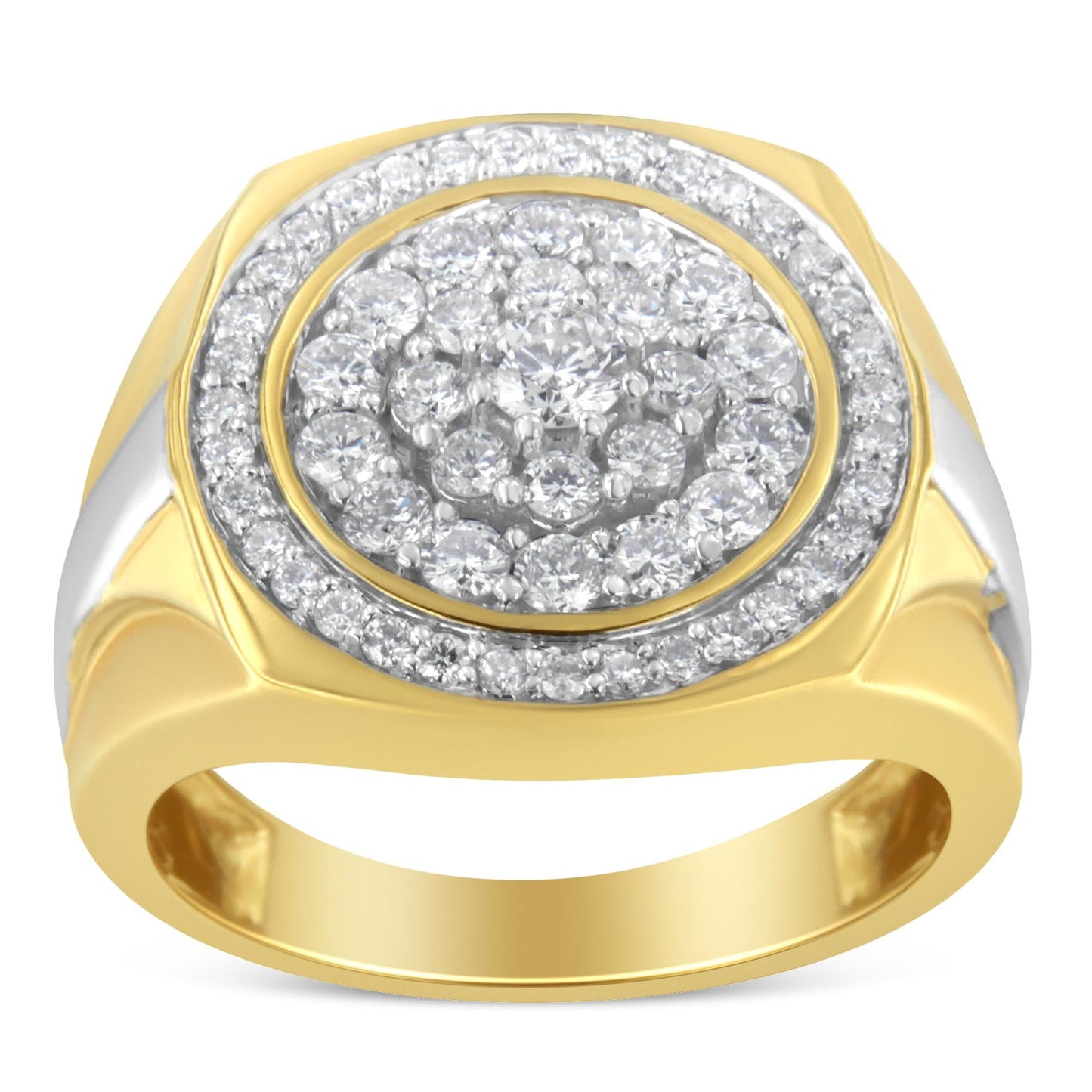 14K Yellow Gold Round-Cut Diamond Ring (1 1/2 cttw, H-I Color, SI2-I1 Clarity)