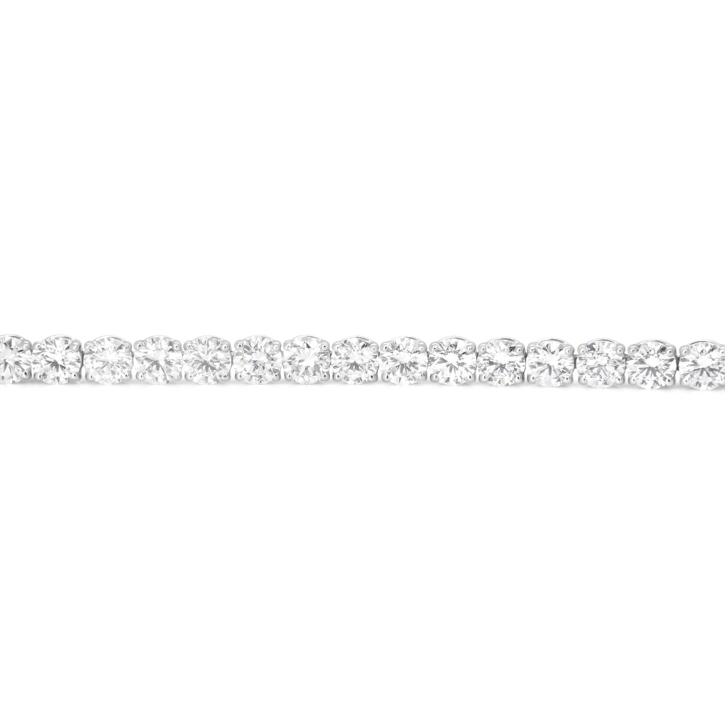 .925 Sterling Silver 1/10 Cttw Miracle Set Diamond Double Box Link Tennis Bracelet (I-J Color, I2-I3 Clarity) - Size 7.25"